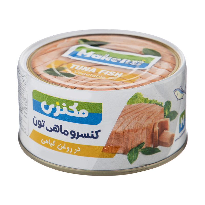 کنسرو تن ماهی در روغن گیاهی 180 گرم مکنزی