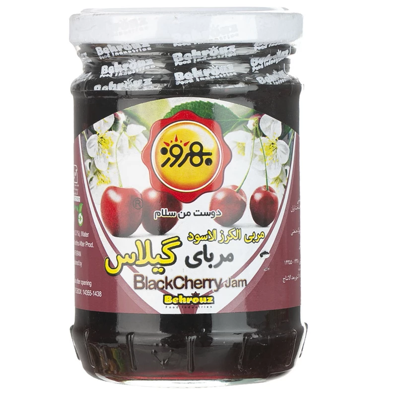 مربا گیلاس 320 گرمی بهروز