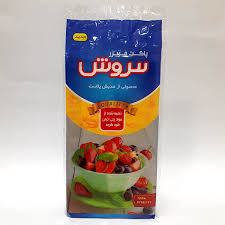 پلاستیک فریزر سروش چسبی