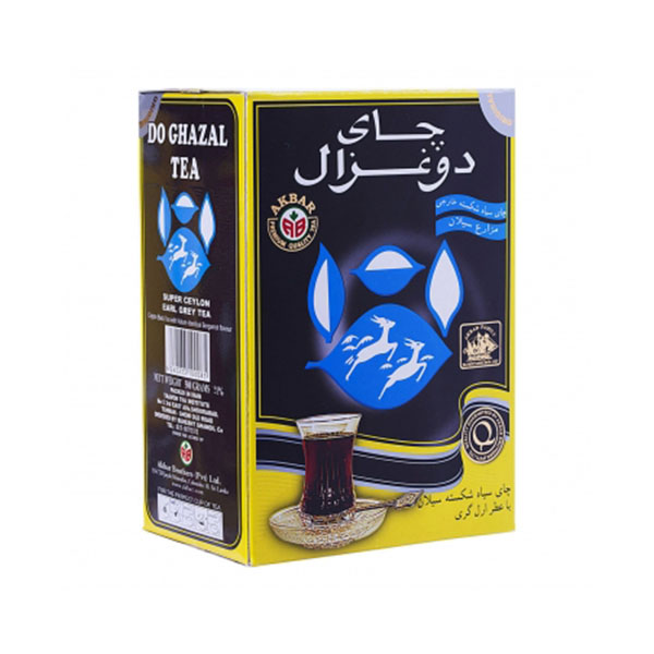 چای سیاه شکسته معطردوغزال500گرم