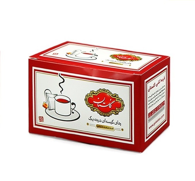 چای کیسه ای ممتاز 25 عددی گلستان
