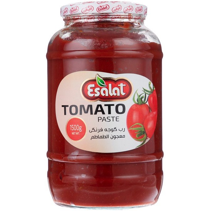 رب گوجه فرنگی اصالت شیشه بزرگ1500